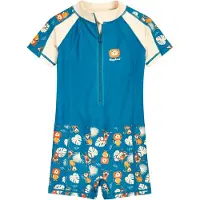 Playshoes Badeanzug in Blau/ Bunt | Gr.: 110/116