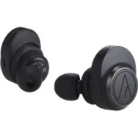 Audio-Technica ATH CKR7TW - True Wireless-Kopfhörer mit Mikrofon - im Ohr - Bluetooth - Schwarz