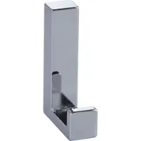 Siro MantelHaken Doradus GarderobenHaken 15x61mm, Haken ZN verchromt poliert