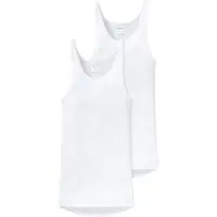 Schiesser Unterhemd Herren 005051 Original Classics White (2er Set)-XL