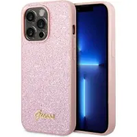 GUESS Apple iPhone 14 Pro Max Hülle - Kunststoff - - Backcover/Hard Case - Rosa