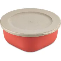 Koziol Frischhaltebox Koziol Bio-Circulair Connect Box Nature Coral 700 ml