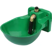 Kerbl Tränkebecken K75 mit Rohrventil, Anschluss 1/2"
