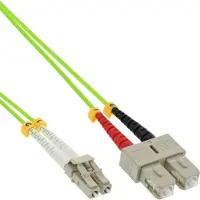 InLine LWL Duplex Kabel LC/SC 50/125um OM5 1m