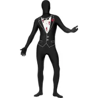 Metamorph Toter Mafiosi Ganzkörperkostüm