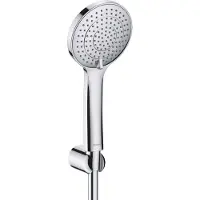 Duravit - Brausehalterset - MinusFlow | Handbrause | Schlauch Chrom