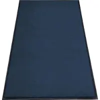 Miltex Schmutzfangmatte Eazycare Style, eckig, antistatisch, UV-beständig, waschbar, High-Twist-Nylon & Niltrilgummi, 850 x 1500 mm, stahlblau