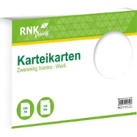 Rnk Karteikarten blanko A4