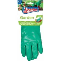 Spontex aus Baumwolle, Beschichtung: Nitril, Farbe: grün, Grösse: 6