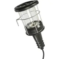 As Schwabe as-Schwabe 47250 Gummihandleuchte 100W, mit ca. 5m H05RN-F 2x1,0ohne Leuchtmittel