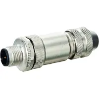 Murr Elektronik M12 St. ger. B-cod. geschirmt selbst. Schraubkl. 5-pol. max.0.75mm² 6-8mm PROFIBUS