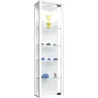 VCM Sammel Wandvitrine Holz Glas Stando Mini