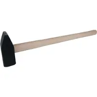 Ks Tools Vorschlaghammer mit Eschestiel, Spezial-Werkzeugstahl, Hammerkopf 8000 g