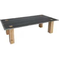 Mendler Esstisch MCW-L76, Tisch Esszimmertisch, Industrial Massiv-Holz MVG- 240x100cm, natur mit Metall-Optik
