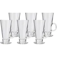 Stölzle Lausitz Set 6 Stück Latteglas klar 502 00 32 | EAN 4012632110213