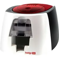Evolis Badgy 100, Farbstoffsublimation/Wärmeübertragun, 260 x 300 DPI, PVC, 80 Karte/h, 80 Karte/h, 0.50 - 0.76 µm