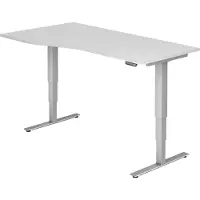 Hjh OFFICE PRO XDSM 18 S - Weiß 180 x 100 elektrisch höhenverstellbar