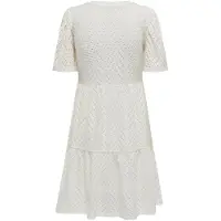 JDY Minikleid "JDYCARLA CATHINKA S/S DRESS JRS NOOS" Kunstfaser, regular fit