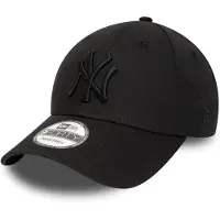 New Era NY Yankees Cap Schwarz auf Schwarz