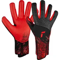 Reusch Venomous Gold X TW-Handschuhe Schwarz Rot F7730 || Größe 8