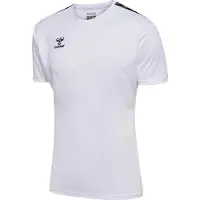 Hummel Authentic Pl Kurzarm-t-shirt Weiß L Mann Weiß L