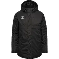 Hummel hml Go Parka Jacket Herren Jacke Winterjacke wasserabweisend schwarz 221017-2001, Größe:M