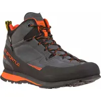 La Sportiva Boulder X Mid Größe: 42 EU / Farbe: Carbon/Flame