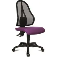 Sonstiges Topstar Bürostuhl Open Point P, OP100 G03 Stoff lila, Gestell schwarz