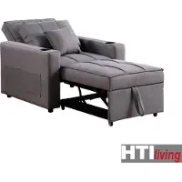 HTI Relaxsessel Maritta Dunkelgrau