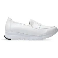 Wolky Slipper Damen Snoafer F2F Cervo Biocare White-Schuhgröße 40