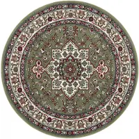 Home Collection Teppich "Parun Täbriz", rund, 9 mm Höhe, Kurzflor, Orient, Teppich, Vintage, Esszimmer, Wohnzimmer, Flur