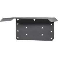 Alberts 355326 Vogelhäuschen Trapezschutzdach, Nistkasten aus Stahl in mattschwarz, Vogelnest zum aufhängen oder hinstellen, Größe 210 x 150 x 100 mm