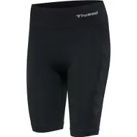 Hummel hmlCLEA Seamless Radlershorts Damen black melange XL