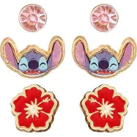 Peers Hardy STITCH - Set de 3 Paires de Clous d'Oreilles