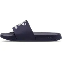Hummel HML Essential Pool Slide Badeschuhe Badelatsche Badeschlappen blau/weiß 232682-7666, Schuhgröße:42 EU
