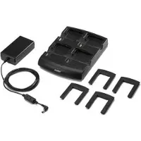 Zebra Four Slot Battery Charger Kit - Netzteil und Akkuladegerät