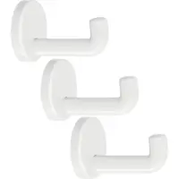 Vasalat Wandhaken HEWI Tiefe 100mm 3er Set Polyamid reinweiss