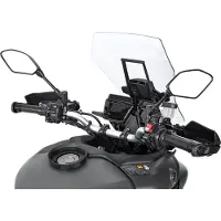 Givi Navi-Haltestrebe am Windschild FB2159 für Tracer 9 /GT 2021- Unisexschwarz230 - Motorradzubehör - Kommunikation & Navigation