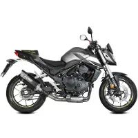MIVV Auspuff SR-1 schwarz/Carbon für CB 750 Hornet 2023-2024 Unisexneutral005 - Motorradteile - Motorrad Auspuff