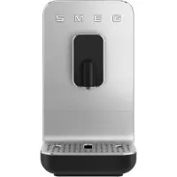 Smeg BCC01TPMEU/BCC01WHMEU/BLMEU/RDMEU Vollautomatische Espressomaschine, Edelstahlgehäuse, Integriertes Mahlwerk