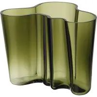 Iittala Vase Alvar Aalto Moosgrün 16 cm