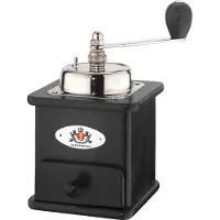 Zassenhaus Kaffeemühle Brasilia schwarz 160x160x230mm