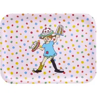 Muurla Tablett Pippi Langstrumpf Birthday Birkenholz (27x20cm)