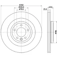 Hella Bremsscheibe PRO 8DD 355 123-091