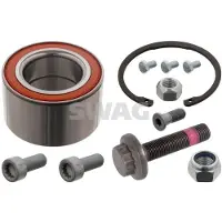 SWAG Radlagersatz Vorne Links Vorne Rechts für VW Transporter IV Bus (70B, 70C, 7DB, 7DK, 70J, 70K, 7DC, 7DJ) Schrägkugellager 80mm 30 91 9914