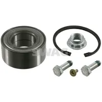 SWAG Radlagersatz Vorne Links Vorne Rechts passend für MERCEDES-BENZ E-Klasse Limousine (W210) Schrägkugellager 84mm 10 92 1887