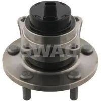 SWAG Radlagersatz Hinten Links Hinten Rechts für TOYOTA COROLLA Verso (ZER, ZZE12, R1) Schrägkugellager 74mm 81 93 1338
