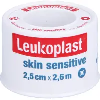 Leukoplast Skin Sensitive 2,5 cmx2,6 m m.Schutzr. 1 St Pflaster