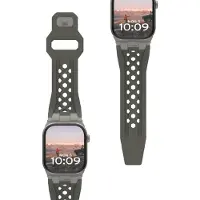Uag Monarch Silikonarmband für Apple Watch | 44/45/46/49 mm - Olive