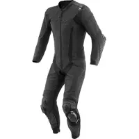 Ixon Vortex 3 Schwarz Black 1-Teiler Motorrad Lederkombi Größe XL